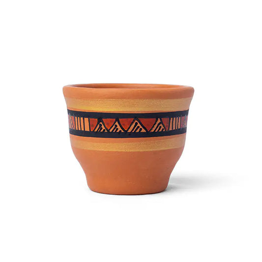 Maison Terracotta: Handmade Terracotta Kawah Cups – Plain / Hand Painted