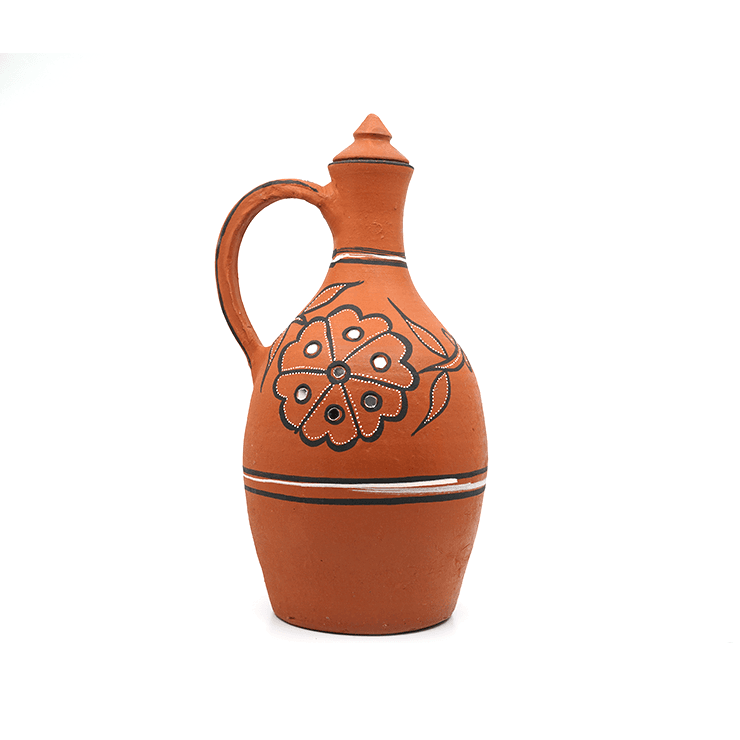 Earthen Elegance Clay Jug 1500 ml | Dhaaro Vibes