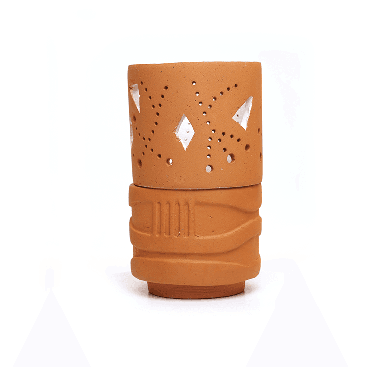 Artistic 2 Part Reversible Tea Light Holder