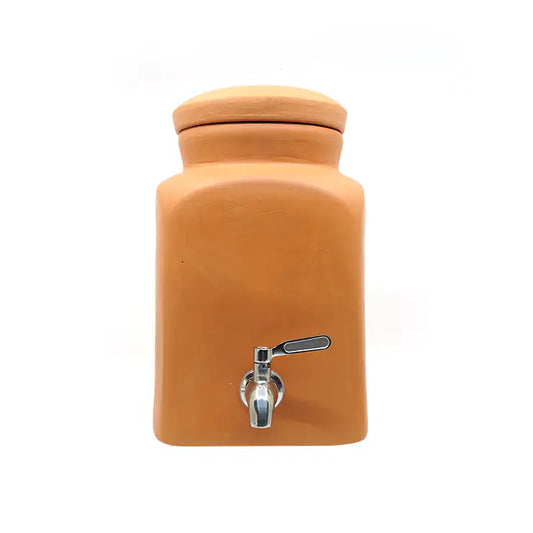 Terrapura – Modern Terracotta Water Dispenser with Tap (3L / 4L) | ARK Naturals