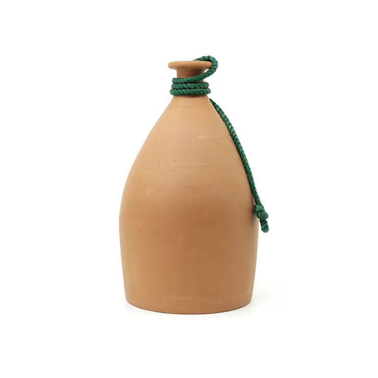 Smooth terracotta teardrop pendant light shell product image