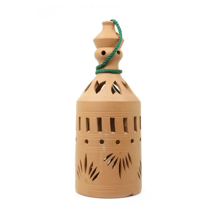 Ayla terracotta pendant shell for balcony and patio décor