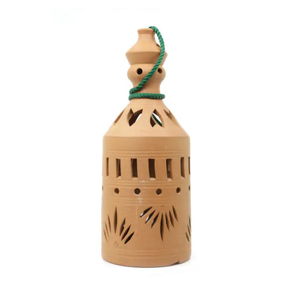 Ayla terracotta pendant shell for balcony and patio décor