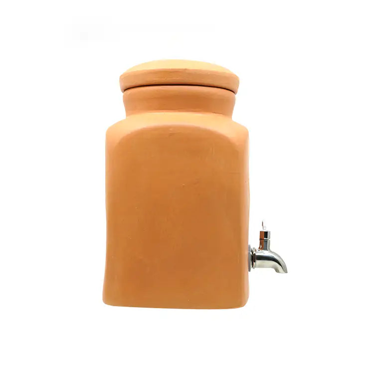 Terrapura – Modern Terracotta Water Dispenser with Tap (3L / 4L) | ARK Naturals