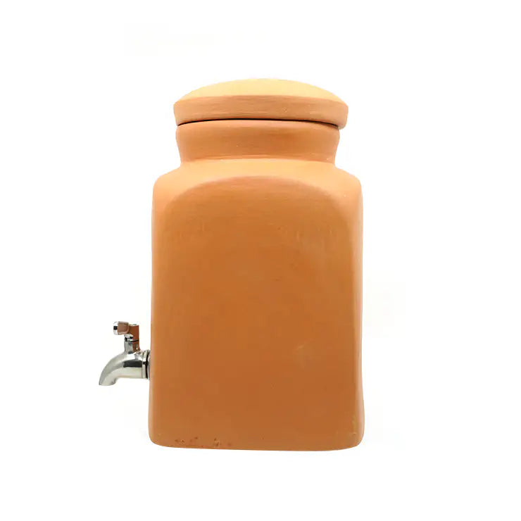 Terrapura – Modern Terracotta Water Dispenser with Tap (3L / 4L) | ARK Naturals