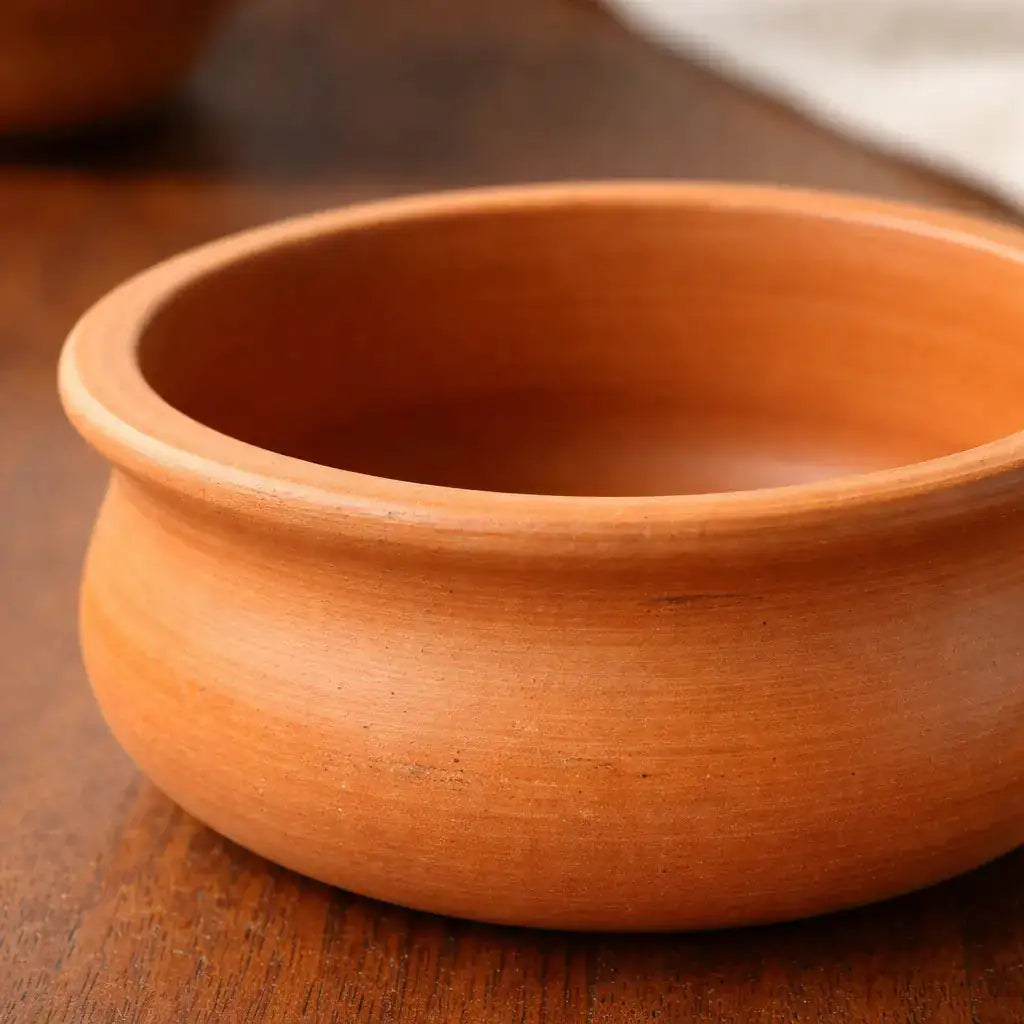 Handmade Terracotta Serving Handi – 750 ml