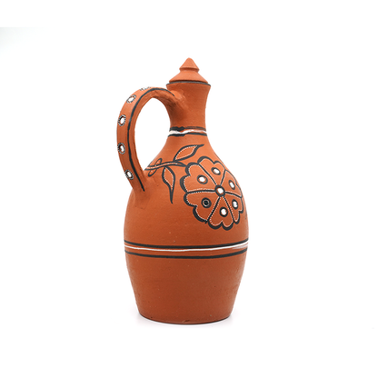 DhaaroVibes: Handmade Terracotta Jug (1.2L)