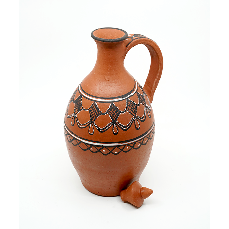 DhaaroVibes: Handmade Terracotta Jug (1.2L)