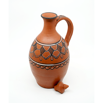 DhaaroVibes: Handmade Terracotta Jug (1.2L)