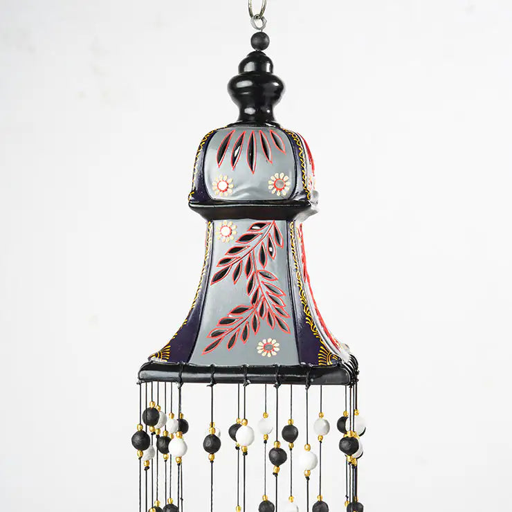 Maison Terracotta artisan clay hanging bells for living room and patio styling