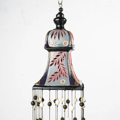 Maison Terracotta artisan clay hanging bells for living room and patio styling