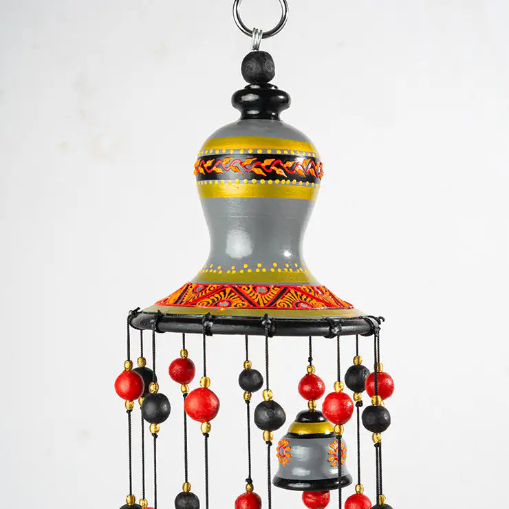 Luxury handmade terracotta wind chime for home decor