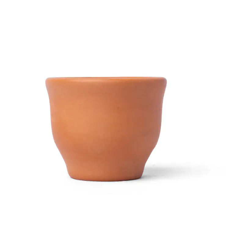 Maison Terracotta: Handmade Terracotta Kawah Cups – Plain / Hand Painted