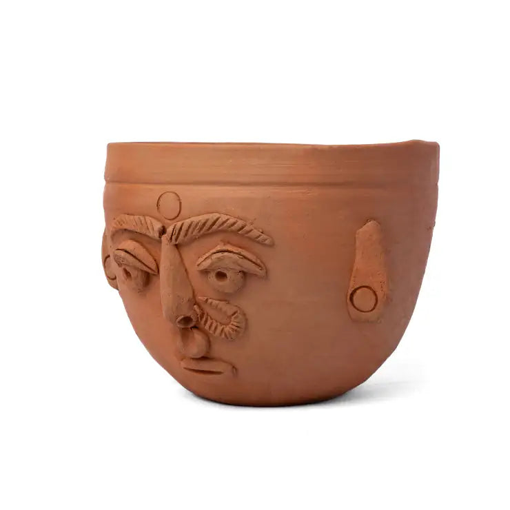 ClayNest Artisan Face Planter – 12.5cm