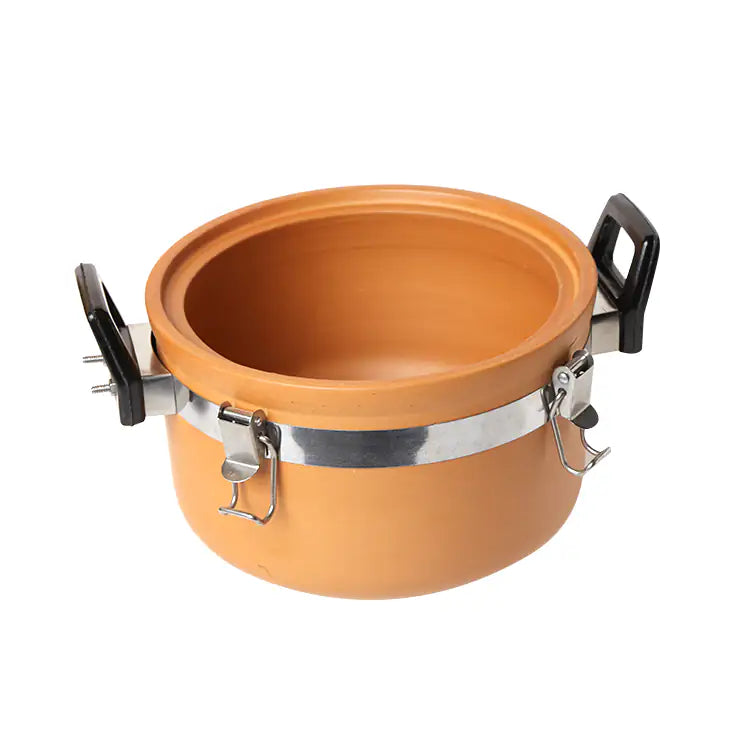 Terrapura Handmade Terracotta Cooker with Lid – 3L