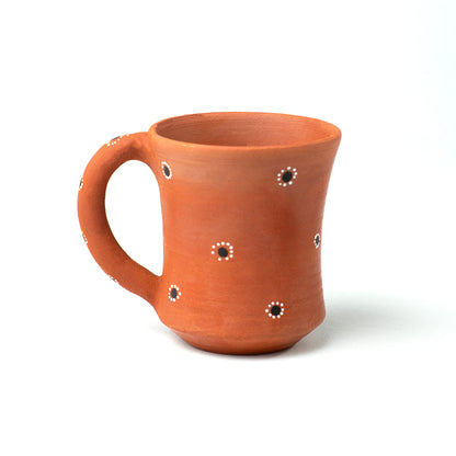 DhaaroVibes Terracotta Cups Set of 2 – 200ml Handmade Clay Tea & Coffee Cups