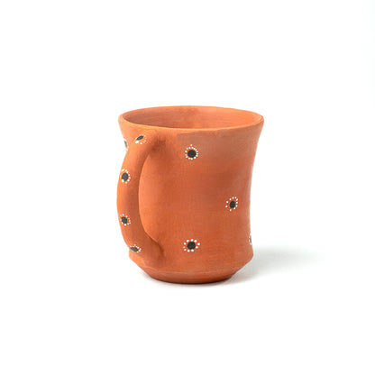 DhaaroVibes Terracotta Cups Set of 2 – 200ml Handmade Clay Tea & Coffee Cups