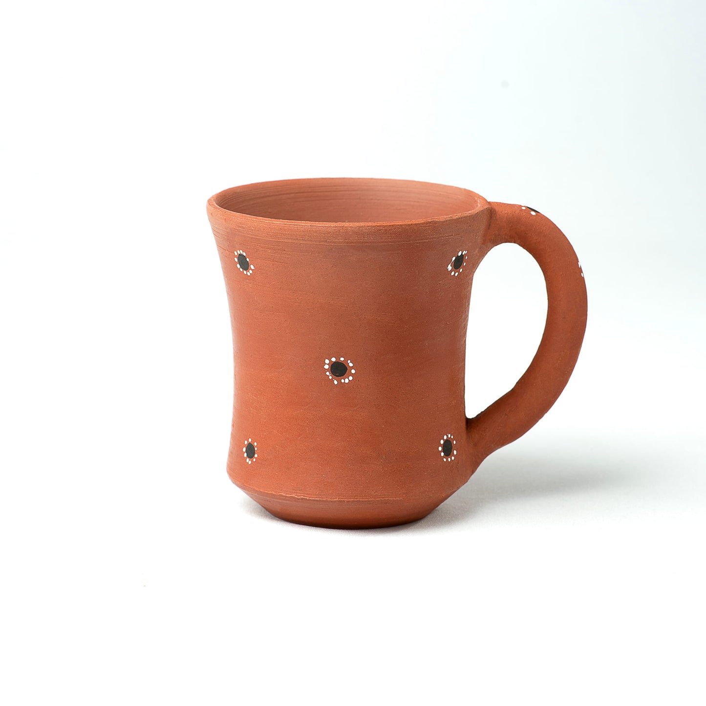 DhaaroVibes Terracotta Cups Set of 2 – 200ml Handmade Clay Tea & Coffee Cups