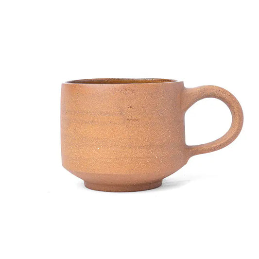 Terra Earthcore 200ml Handmade Clay Mug | Rustic Terracotta Coffee & Tea Cup
