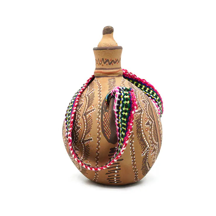 NirvanaNiche Harappan Heritage Terracotta Bottle – 1000 ml