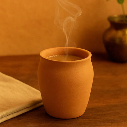 Terrapura Traditional Terracotta Kulhad Set (Pack of 6) | ARK Naturals