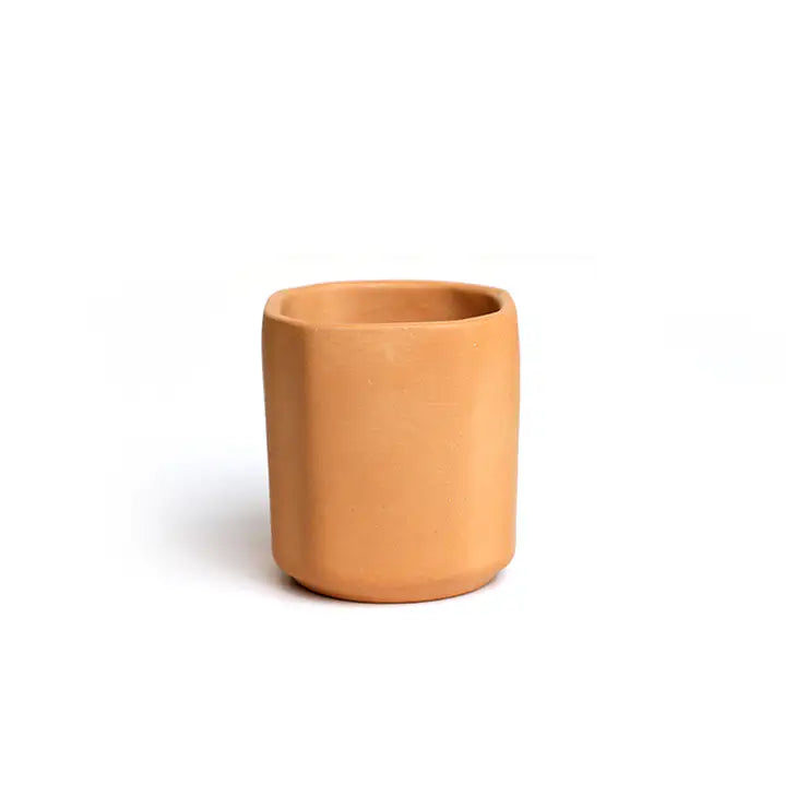 Terrapura 150 ml handmade terracotta drinking glass