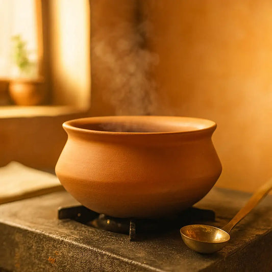 Terrapura: Handmade Terracotta Biryani Handi Cookware