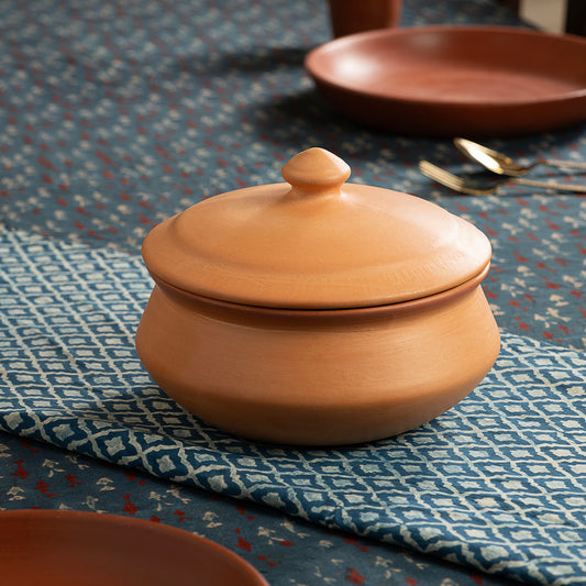 Terrapura: Handmade Terracotta Biryani Handi Cookware