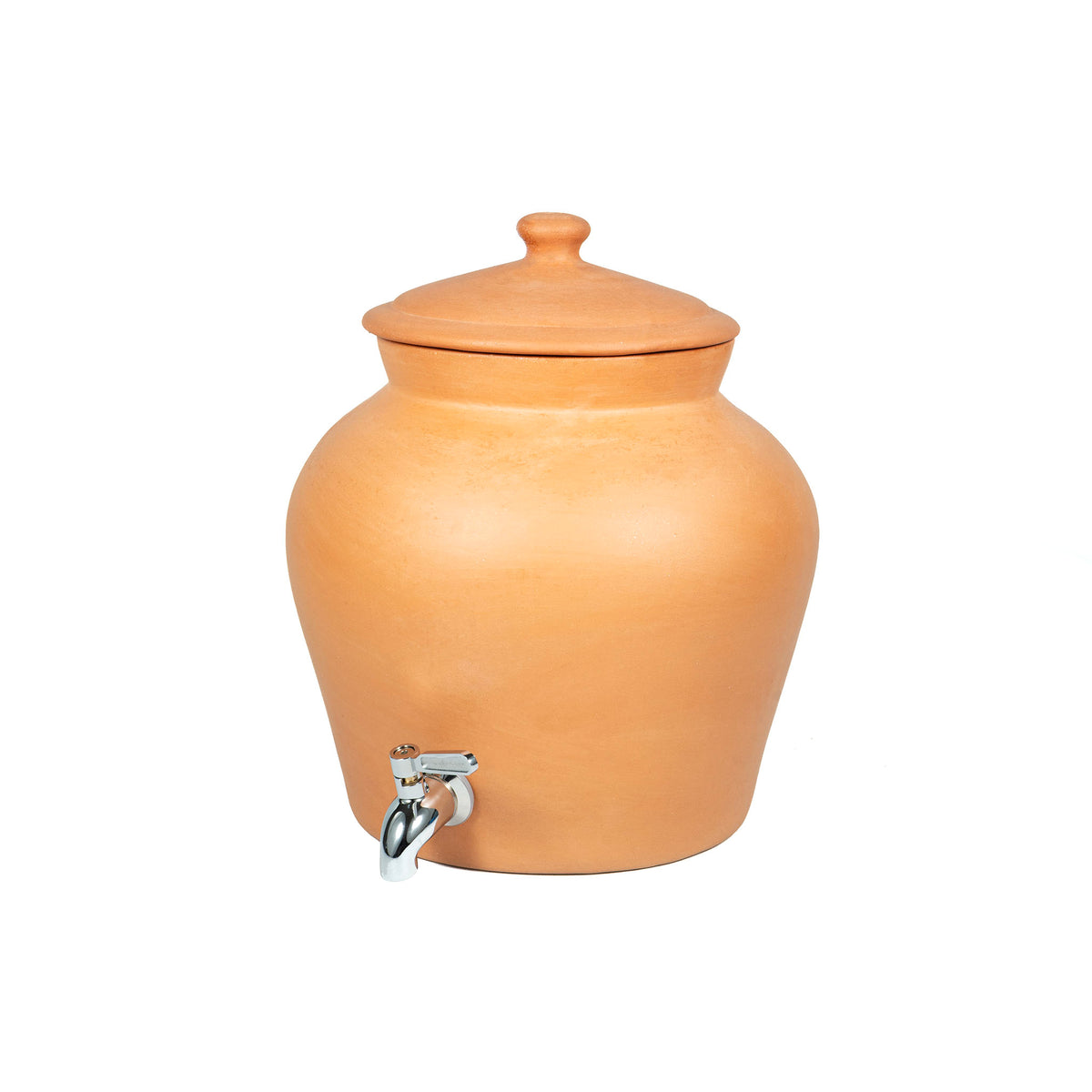 Terrapura – Terracotta Water Dispenser Matka with Tap (8L) | ARK Naturals